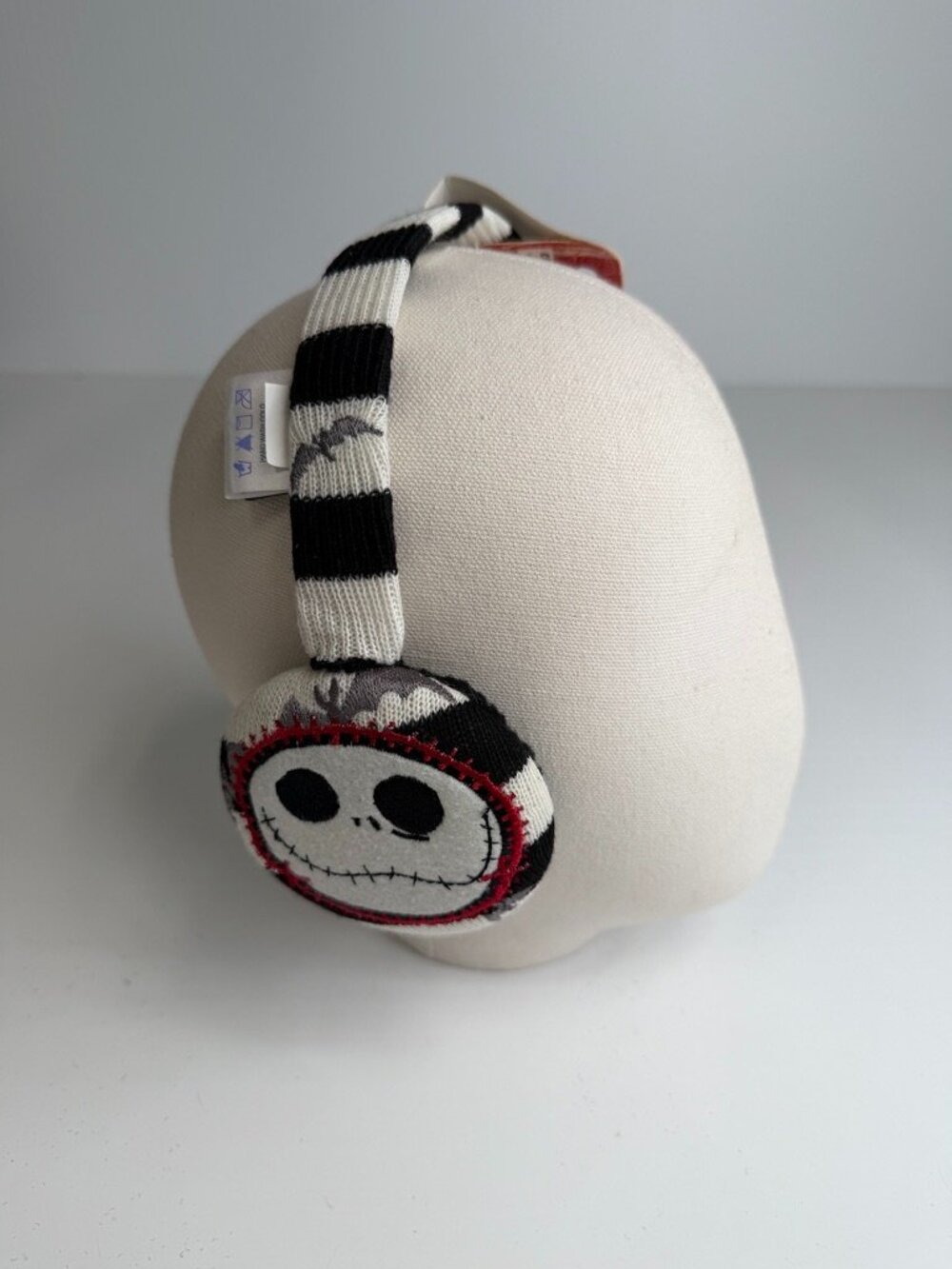 Jack Skellington Earmuffs Men Nightmare Before Christmas Stripe Disney Party Ne